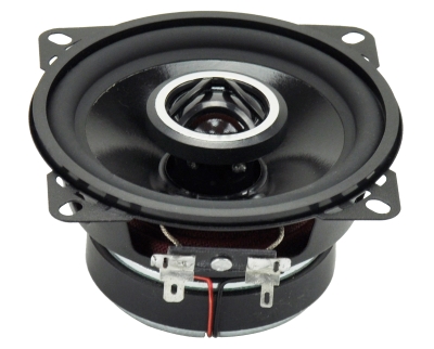 CME-4 4-inch coaxial car speaker with 60W max power, 30W RMS, 1-inch voice coil, 0.8-inch tweeter, 4 ohm impedance, 90Hz–20kHz frequency response, and 86dB sensitivity