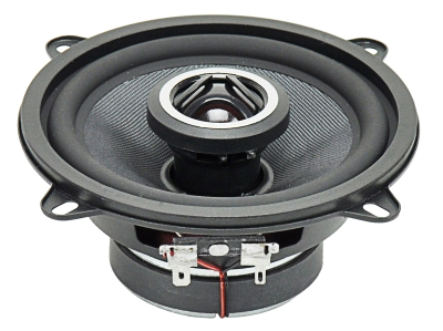CMG525 5.25-inch coaxial car speaker with 40W RMS, 80Hz–20kHz frequency response, 86dB sensitivity, 1.25-inch voice coil, and 25mm silk dome tweeter.