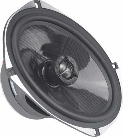 CMP69P 6x9-inch coaxial car speaker with 100W RMS power, 1.4” voice coil, and 28mm silk dome tweeter for deep bass and clear highs.