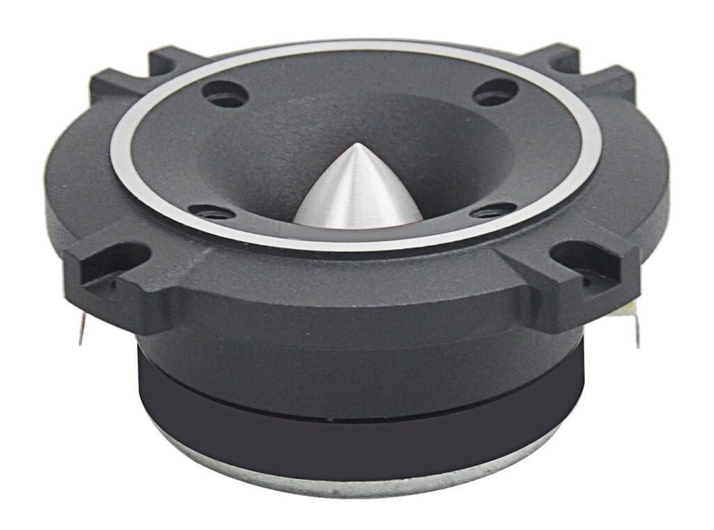 MS62 High-Power Bullet Tweeter – 1” Voice Coil, 150W RMS, 4 Ohm, Precision Aluminum Dome with Heat-Resistant Housing