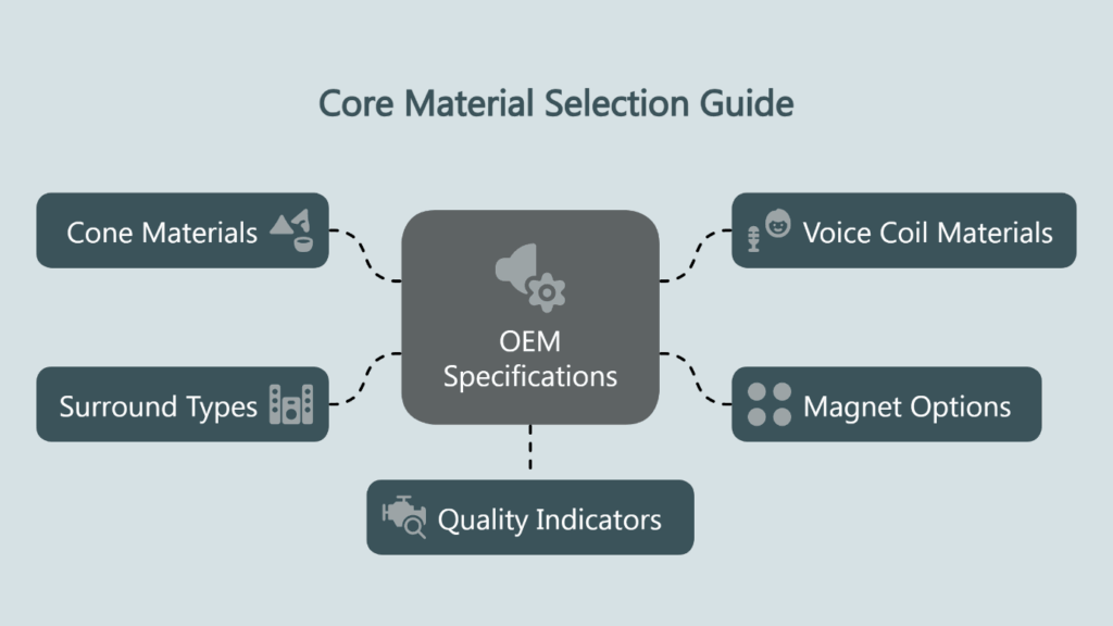 core material selection guide