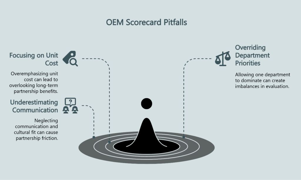 oem scorecard pitfalls