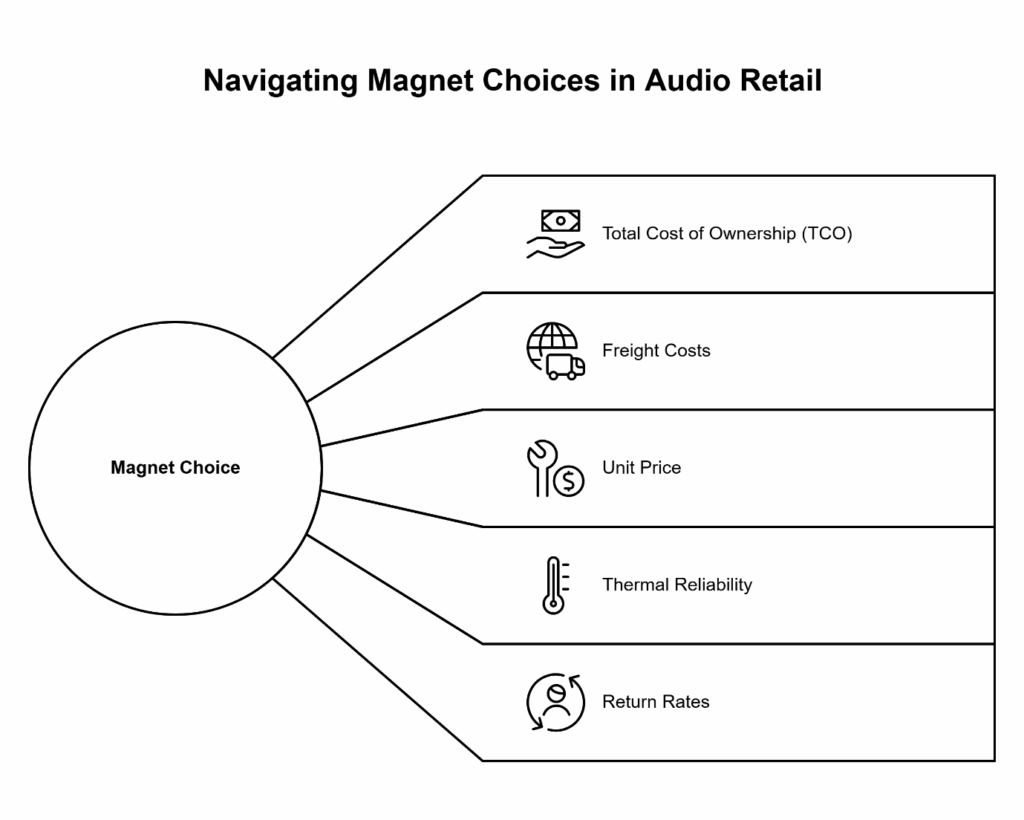 navigating magnet choices in audio retail