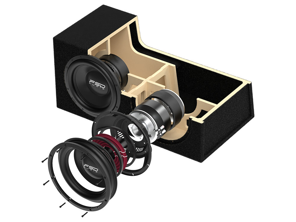 Global Container Shipping Subwoofer Box